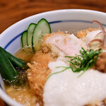 かつ吉 - 冷やしかつ丼(銘柄豚ロース│120g)@税込2,100円