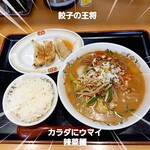 Gyouzano Oushou - 辣菜麺