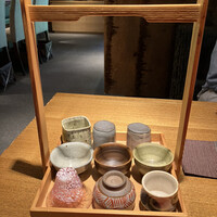 賛否両論 名古屋 - お猪口を選ばせてもらえます