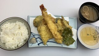 深川つり舟 - 天ぷら定食【1,700円】