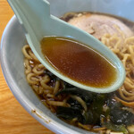 朝日屋 - スープもうまい*\(^o^)/*