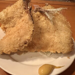 丸京鮮魚料理店 - アジフライ
