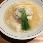 Koryouribaru Dome - ハモと小原豆腐の真丈。