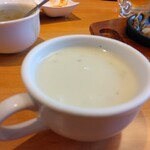 ステーキ宮 - 期間限定、じゃがいものビシソワーズ。