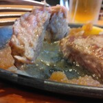 ステーキ宮 - 柔らか～い。ロース肉♪♪