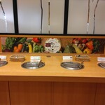 ステーキ宮 - 4種類のスープバー。