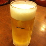 Kuimon Ya Kagura - 生ビール　380円