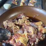 高千穂 鶏の炭火焼き - 