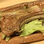 御料理 めなみ - 生ラム山椒焼き