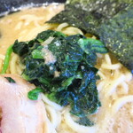 麺屋 蘭 - ほうれん草