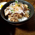 麺や 玄 - 必須アイテム ミニチャーシュー丼