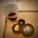 飯田商店 - ●つけ麺（しお）