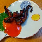 うなぎ亭 友栄 - 『肝焼き＝割きたての肝ーたれ味』