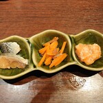 Angura - ニシンといか人参、鮭の粕漬け