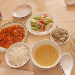 四川料理 桃源郷 - おすすめＢランチ　２５００円　【　２０１３年３月　】