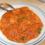 四川料理 桃源郷 - おすすめＢランチ　２５００円　海老のチリソース煮　【　２０１３年３月　】