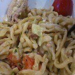 紅 - 浅草開化楼製の太縮れ麺が旨い！