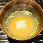 蓬左茶寮 - 味噌汁