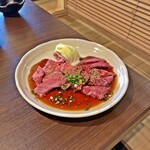 焼肉本家 くれや - 中落カルビ　ハラミ