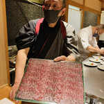 馳走 啐啄一十  - 【写真⑪】榊山牛(内腿)生ハム