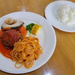 ダイニングカフェ クローバー - ◆「極うまハンバーグ セット」