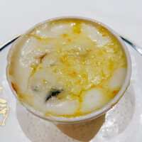 中国料理 桃花林 - 蝦夷鮑のクリーム煮込みココット仕立て