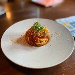 菜の詩 - トマトソースのパスタ　絶品。