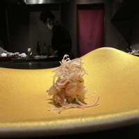 新宿 鉄板焼き YOKOTA - 季節のお造り（いさき）