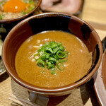 中華蕎麦 とみ田 - つけめん（濃厚豚骨魚介）TOKYO‐Xチャーシュー2種【並】250g(全粒粉) 1,300円