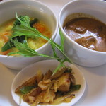 え～が屋ぁ - ２種のカレーランチ☆