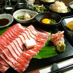 Kurogewagyuudainingu You - 人気の焼きしゃぶ食べ放題　８種類の食べ方で楽しめます。