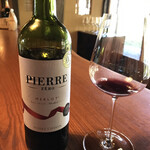 鰻花房 - ペアリング：ノンアルコール赤ワイン