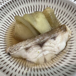 すし匠 - のどぐろ、茄子 焚き合わせ