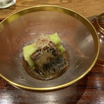 ごだん 宮ざわ - バカラに目がいく