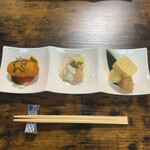 お食事処 だんらん日和 - 本日のランチ(\1,650) 前菜