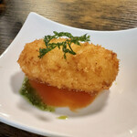 お食事処 だんらん日和 - 本日のランチ(\1,650) 前菜（明太子のクリームコロッケ）