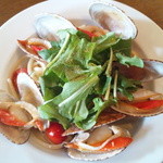 フォセッタ - すだれ貝・ルッコラのアーリオオーリオ・リングイネ