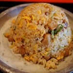 麺厨房 華燕 - Aセットのミニチャーハン