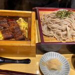 Unagi Seirou Takou - 鰻せいろう蒸しとそばセット¥1,518
                        蕎麦は､ざるか温か選べたよ｡
