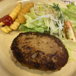 ち～家食堂 - オリジナルハンバーグ　うまし！