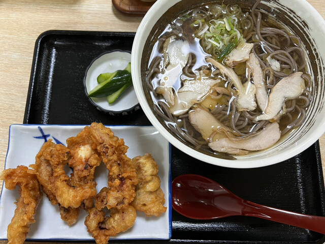 河北名物肉そば処 立花 - 漆山（そば）の写真