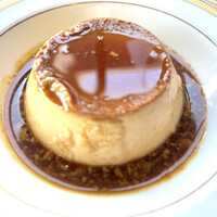海の舎 - プリンはバニラ香り高い硬めの逸品