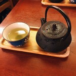 浪花家総本店 - 煎茶セット。