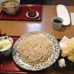 いつ井 - 蕎麦と小海老の天ぷら