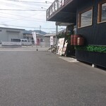 山城珈琲 × BIGTREE BURGER SHAKE - 入り口付近