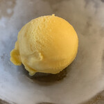 洋食・ワイン フリッツ - パッションフルーツのシャーベット2