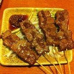 まつもと 本店 - 石垣牛の串焼き