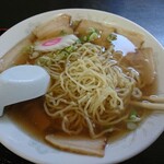 よどや - 細麺のチャーシュー麺