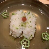 伯雲 - 鱧と水茄子のお椀