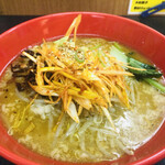 ホープ背脂らーめん はやぶさ - ネギラーメン５００円